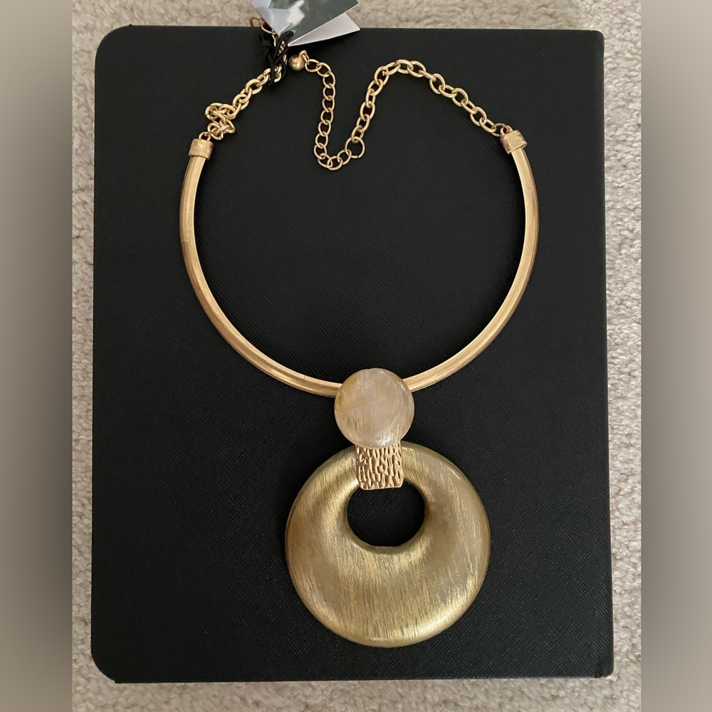 Gold plated necklace